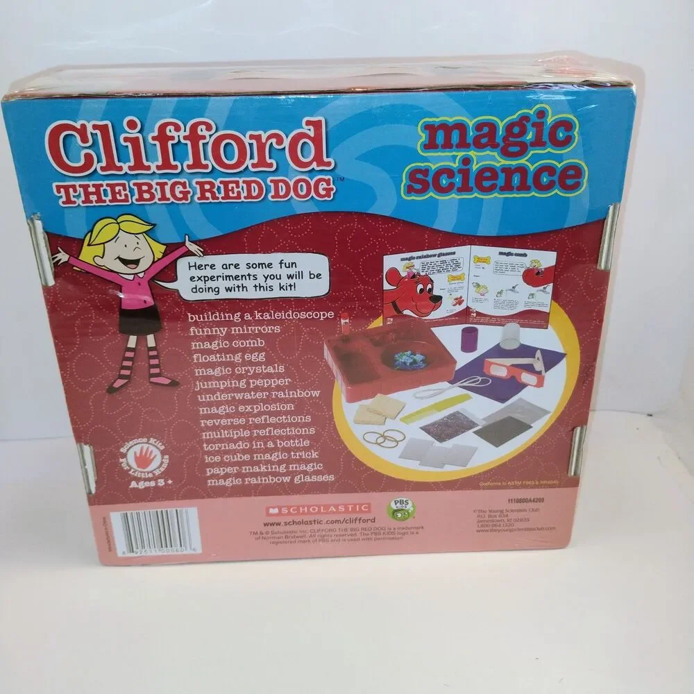Clifford the Big Red Dog Magic Science Kit – The Young Scientists Club